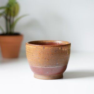 Handmade small ceramic cup